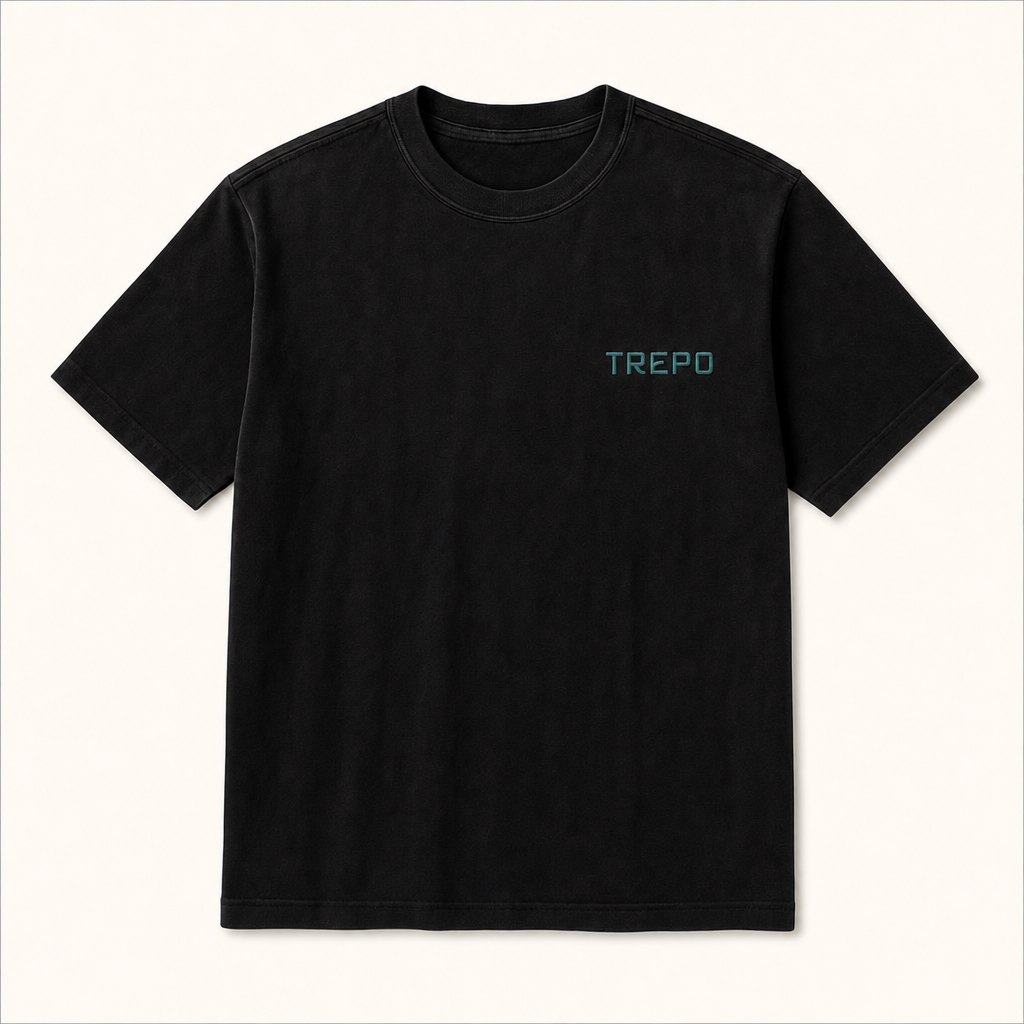 The Tee — Black · Trepo